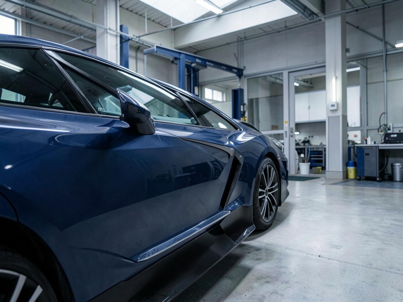AUTOMOTIVEを表す日本の企業風景